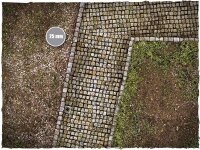 6`x 4` Game Mat - Cobblestone Streets