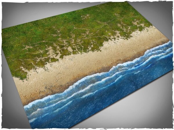6`x 4` Game Mat: Beach