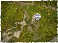 6`x 4` Game Mat: Beach