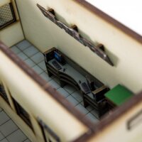 Shopping Mall 100mm Middle Security Room / Fire Exit / ATMS