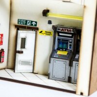 Shopping Mall 100mm Middle Security Room / Fire Exit / ATMS