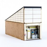 Shopping Mall 100mm Middle Security Room / Fire Exit / ATMS