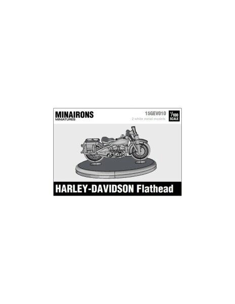 1/100 Harley-Davidson Flathead Motorcycle