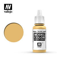 Vallejo Model Colour: 009 Sand Yellow (70.916)