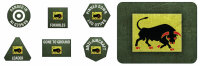 11th Armoured Division Tokens (x20) & Objectives (x2)