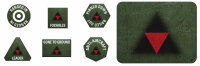 3rd Infantry Division Tokens (x20) & Objectives (x2)