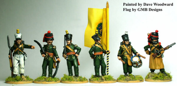 1st Nassau-Usingen Regt. Command Standing