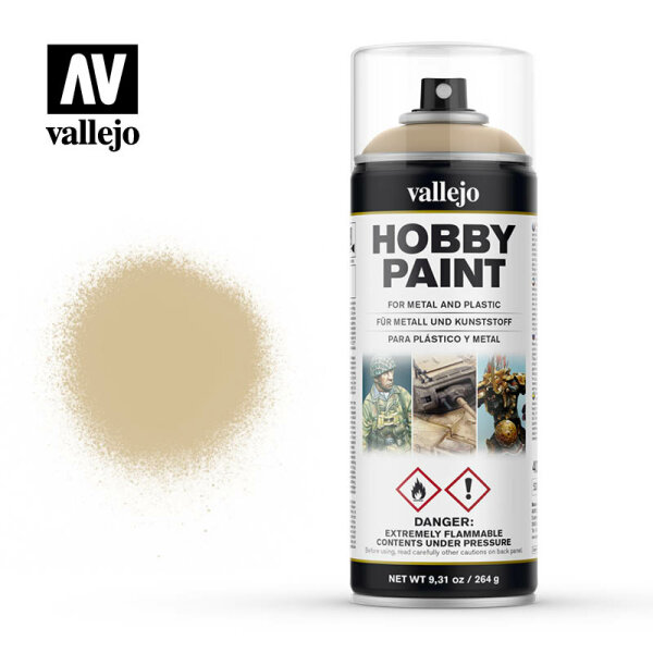 Vallejo: Hobby Paint Spray - Bone White (400ml)