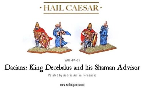 Dacians: King Decebalus and his Shaman Advisor