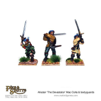 Mac Colla "The Devastator" with Bodyguards and Highlander Hero