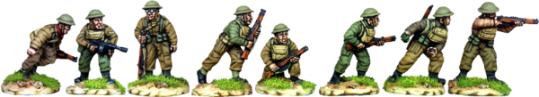 Home Guard in Steel Helmets