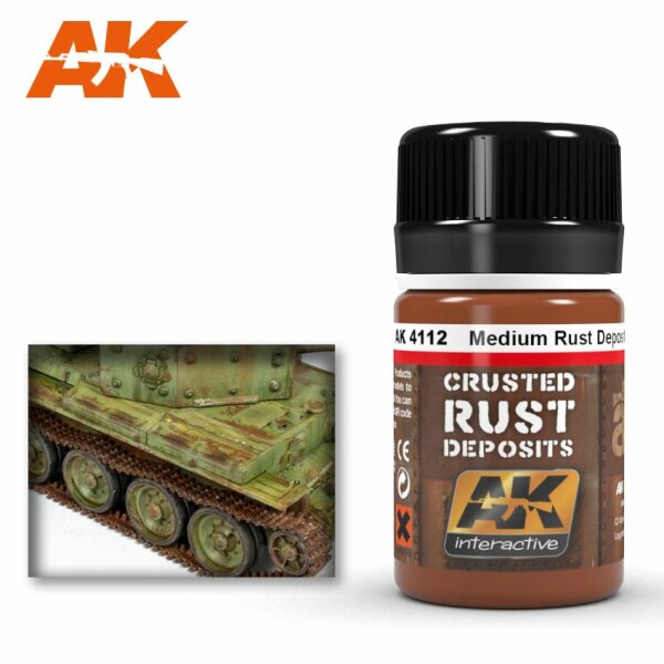 Crusted Rust Depositis: Medium Rust Deposits