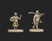 Anno Domini 1666: Jean & Natalie Character Pack - Royal Musketeers