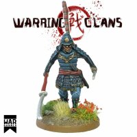 Warring Clans: Samurai with Naginata (Halberd) and Katana