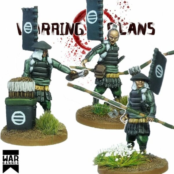 Warring Clans: Ashigaru with Yumi (Bow) 3