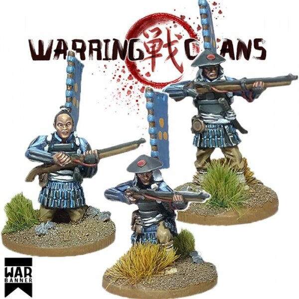 Warring Clans: Ashigaru with Teppo (Musket) 1