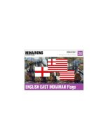 1/600 English East Indiaman Flags