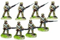 British Infantry In Shell Jacket Advancing