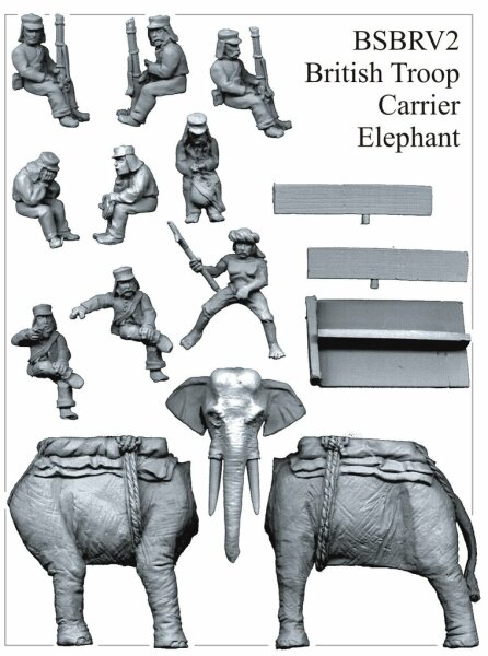 British Troop Carrier Elephant