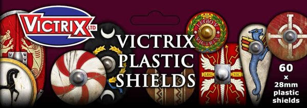 Hard Plastic Republican Roman Scutums Shield Pack (x60)