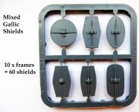 Hard Plastic Celtic Shield Pack (x60)