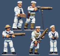 U.S. Gunboat Sailors / Lewis Guns
