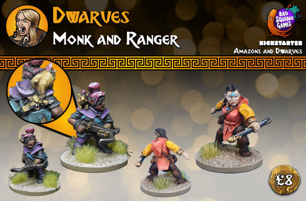 Dwarf Ranger & Monk