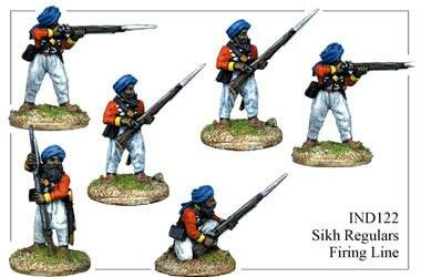 Sikh Infantry Firing Line