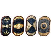 African Basketwork Azande Shields