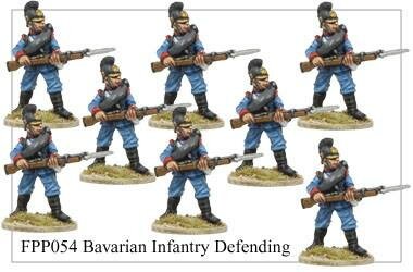 Bavarian Infantry Defending