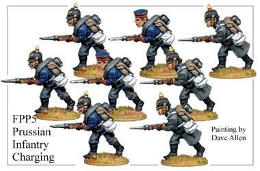 Prussian Infantry Charging