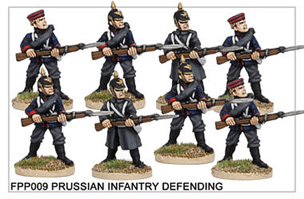 Prussian Infantry Defending