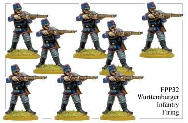 Wurttemburger Infantry Firing