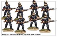 Prussian Infantry in Helmets Defending
