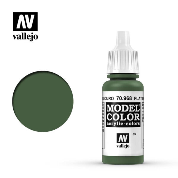 Vallejo: Model Colour - 083 Flat Green (70.968)