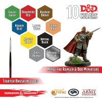 Army Painter: Nolzur`s Marvellous Pigments - D&D® Adventurers Paint Set