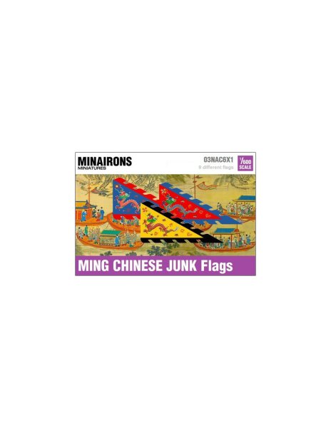 1/600 Chinese Junk Flags - Ming Period (to 1644)
