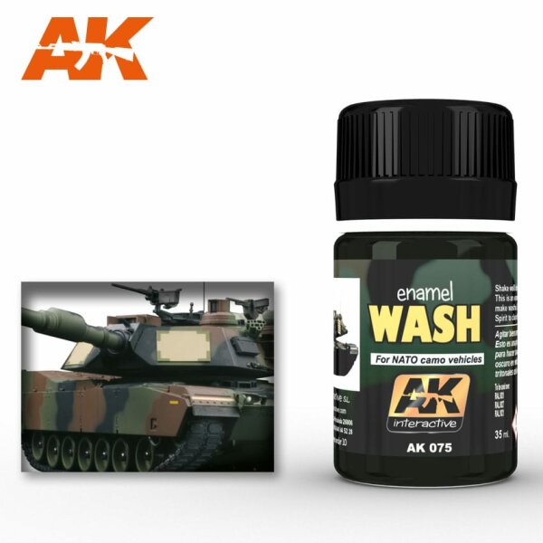 Weathering: Wash for NATO Camo Vehicles (35ml)