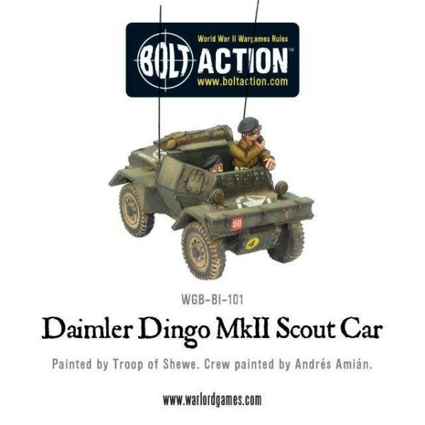 British Daimler Dingo MkII Scout Car