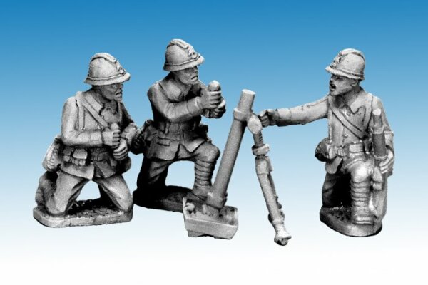 Dragon Portes 80mm Mortar & Crew