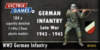 12mm German Infantry and Heavy Weapons (Late War 1943-45)