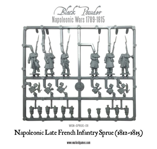 Napoleonic Late War French Infantry Sprue (1812-1815)