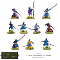 Warlords of Erehwon: Samurai Warrior Women - Armoured Onna-bugeisha with Naginata