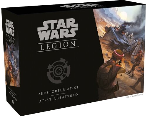 Star Wars: Legion - Zerstörter AT-ST • Erweiterung (German/Italian)