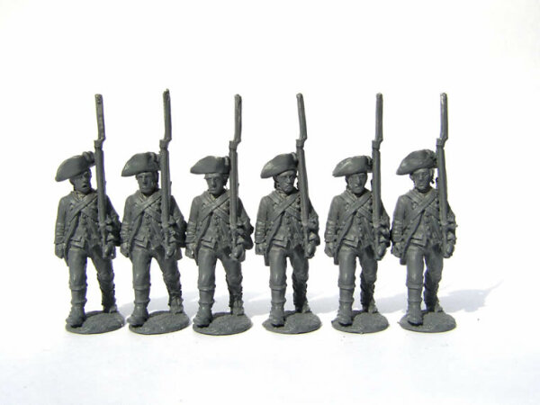 American Infantry Marching, Shouldered Arms