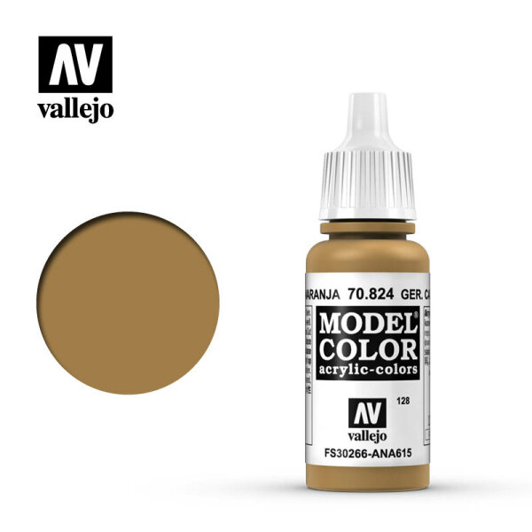 Vallejo: Model Colour - 70.824 German Camouflage Orange Ochre (MC128)