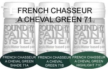 French Chasseur a Cheval Green Shade 71A