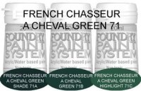 French Chasseur a Cheval Green Highlight 71C