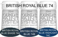 British Royal Blue Shade 74A
