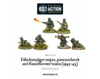 Fallschirmjäger Sniper, Panzerschreck & Flamethrower